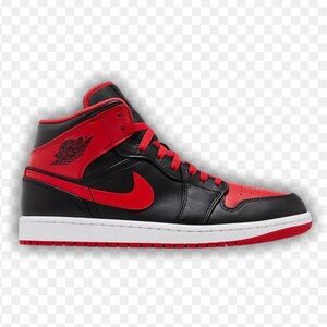 Nike Jordan 1 Mid 'Alternate Bred'